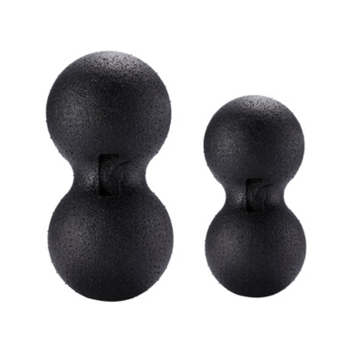 2PCS Peanut Massage Ball Yoga Muscle Roller Physical Therapy Ball Spine Massager