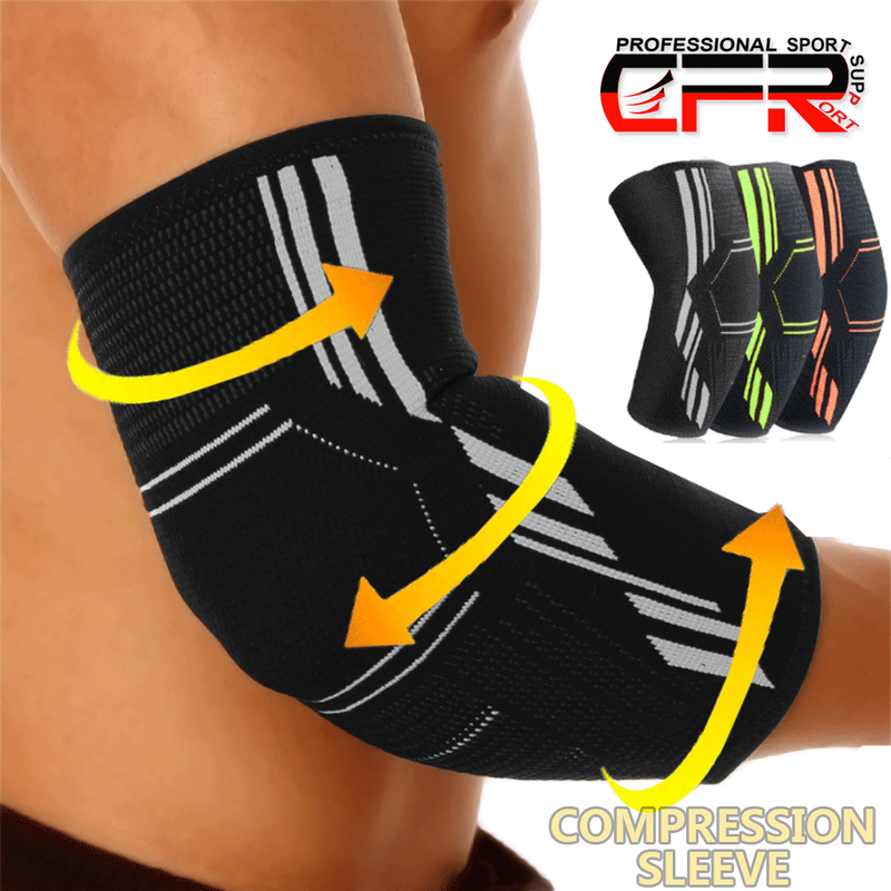 Ellenbogenbandage Tennisarm Golfer Ellbogen Bandage Stütze Kompressionsgestrick
