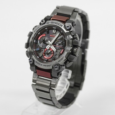 Pre-owned Casio G-shock Mtg-b3000bd-1ajf Analog & Digital Quartz Radio Solar Black Black