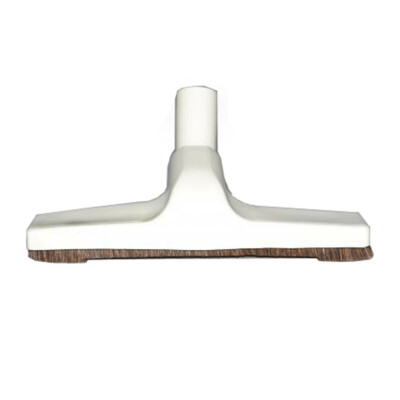 10" White Horse Hair Floor Brush Vac Attachment 1.25" - Fits For Fit All 1 1/4"s