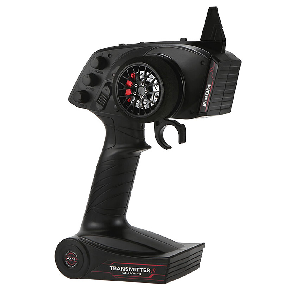 AUSTAR AX5S 2.4G 3CH Transmitter with AX-5X Receiver 10A ESC for 1/10 1/8 RC Car