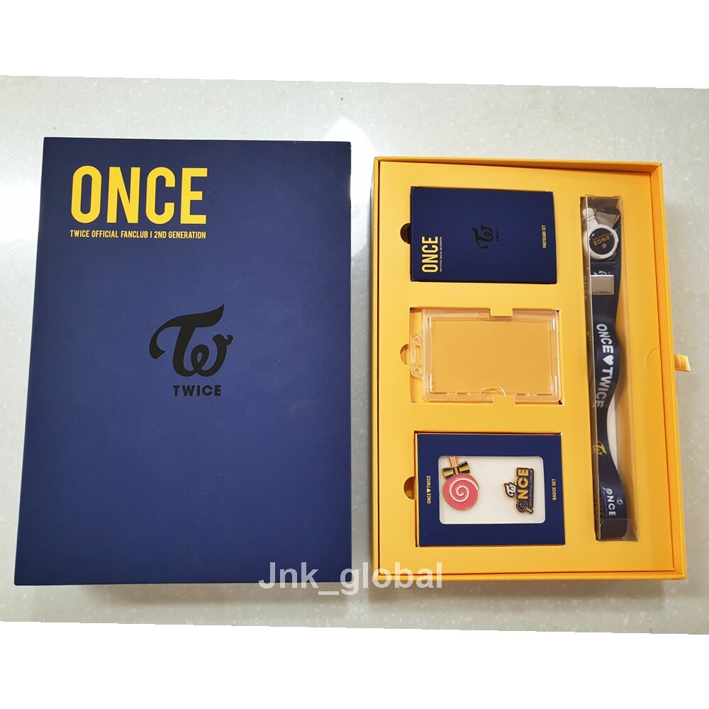 TWICE 韓国 ONCE 1期 公式グッズ セット FC ファンクラブ TWICE 韓国 ONCE 1期 公式グッズ セット FC ファンクラブの通販