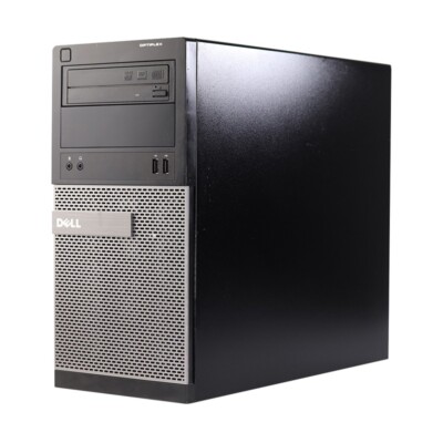 Dell Desktop Computer PC Tower Intel Processor 8GB RAM 500GB HDD Windows 10 WiFi