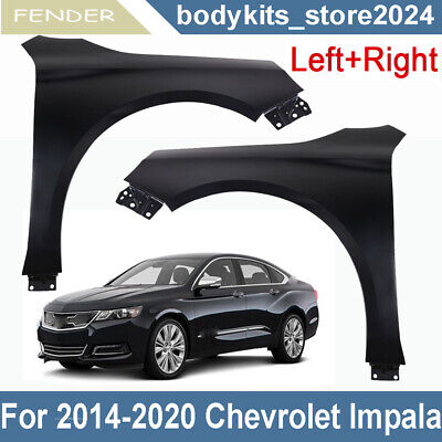 Black Fender Set For 2014-2020 Chevrolet Impala Front Right & Left Side Primed