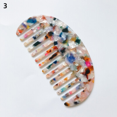 Fashion Acetate Hair Combs Anti-static Massage Hair Brush Hairdressing Salon