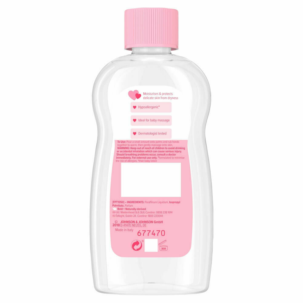 johnson baby oil for skin
