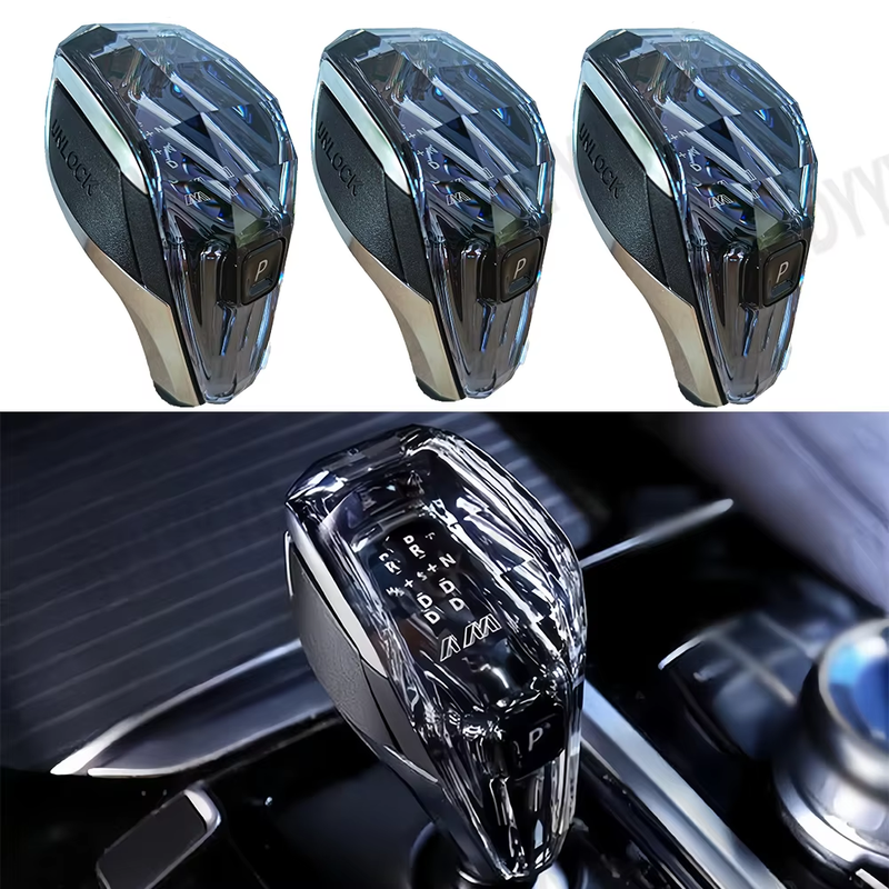 RHD Crystal Gear Shift Handle For BMW F10 F18 F11 F20 F22 F32 F36 G30 G38 Gear S