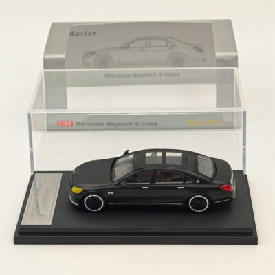 1:64 Master Mercedes Benz Maybach S-Class S560 Diecast Car Model Miniature Black