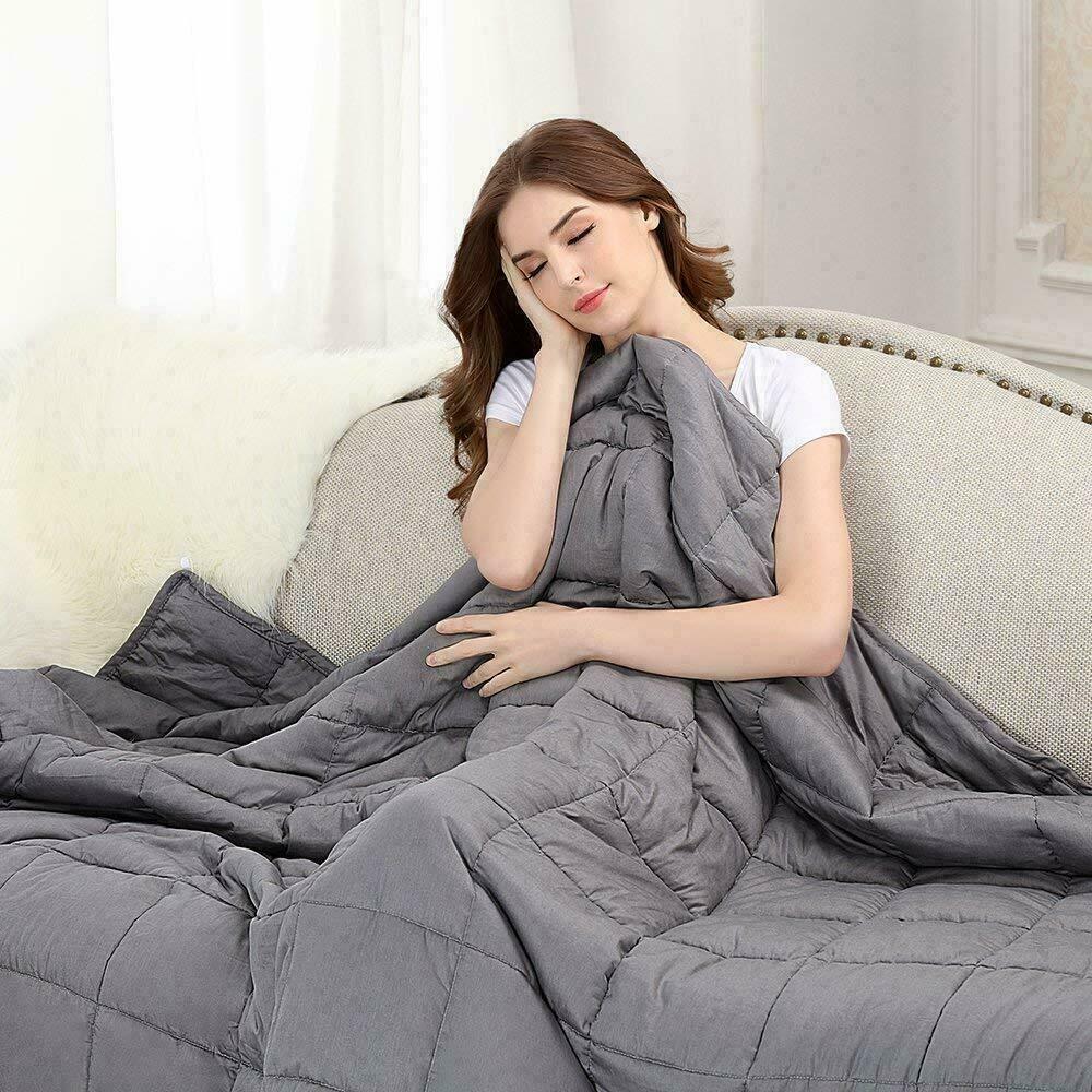 Sharper Image Calming Comfort Weighted Blanket Collection 15LBS