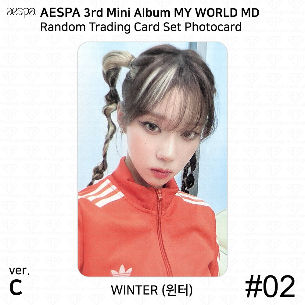 aespa カリナ MY WORLD ジップアップフーディー トレカ付き Amazon.co.jp: aespa カリナ myworld md ジップアップフーディー