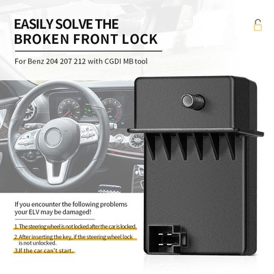CGDI MB ELV ESL Simulator Emulator For Benz W204/W207/W212 Work with CGDI MB