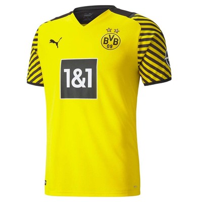 

Puma Bvb Home VNeck с коротким рукавом Реплика Джерси мужская размер  759036-01, Желтый, Puma Bvb Home VNeck Short Sleeve Replica Jersey