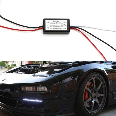 Easy Install LED Daytime Running Light Automatic ON/OFF Controller Module Switch