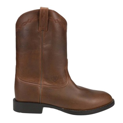 Женские коричневые повседневные ботинки Ariat Heritage Roper Round Toe Cowboy 10000797