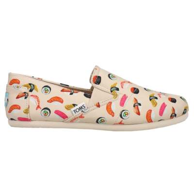

Женские бежевые туфли-слипоны TOMS Redondo Sushi на каждый день 10017439T, Бежевый, TOMS Redondo Sushi Slip On