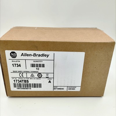 10p New ab 1734-TBS Allen-Bradley1734tbs POINT I/O Module Terminal Base TX 2023