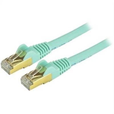 Startech C6ASPAT3AQ Cat6a Ethernet Patch Cable - 3 Feet, Shielded STP