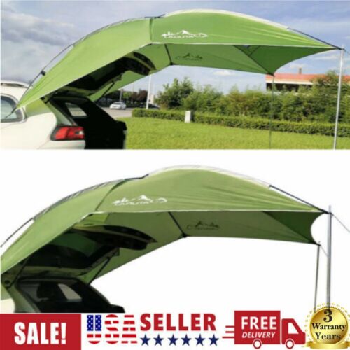 Car Tent Camping Shelter SUV Truck Awning Rooftop Travel Outdoor Sunshade Canopy