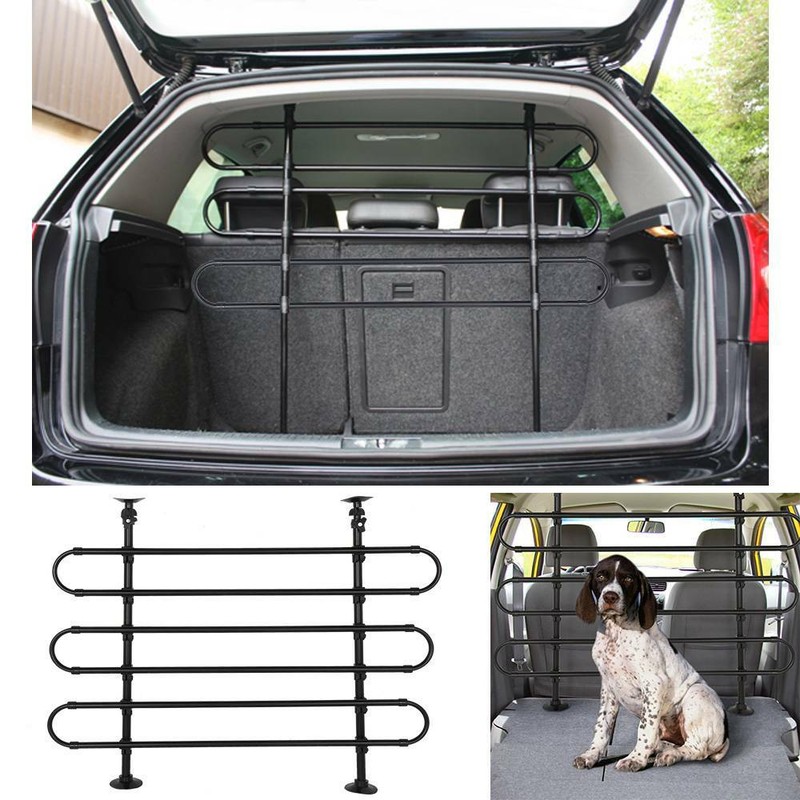 Large Deluxe Universal Adjustable Safety Pet Dog Guards Barrier Car