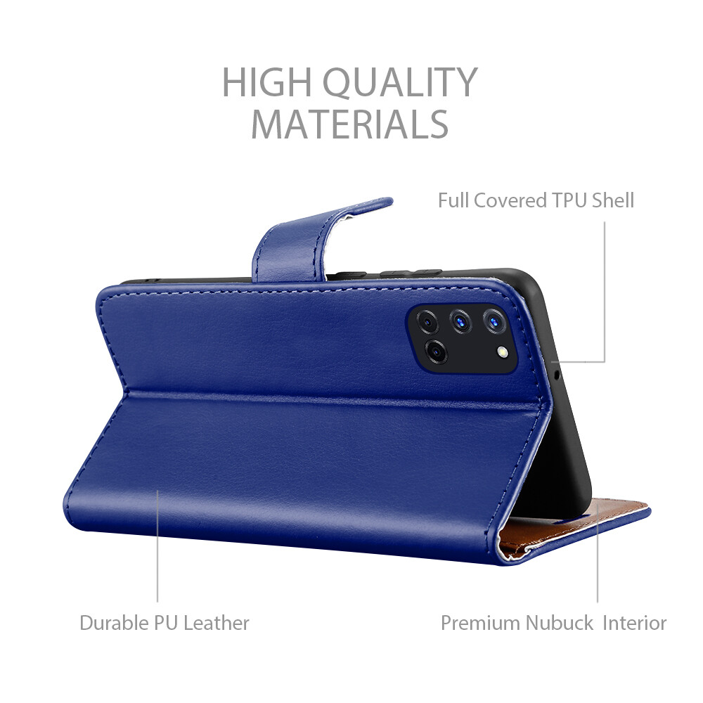 Für Oppo a72 CASE Leder Wallet Book Flip Stand Cover Für Oppo a72