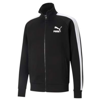 Мужская спортивная куртка Puma Iconic T7 Full Zip, размер L, повседневная спортивная верхняя одежда 5313