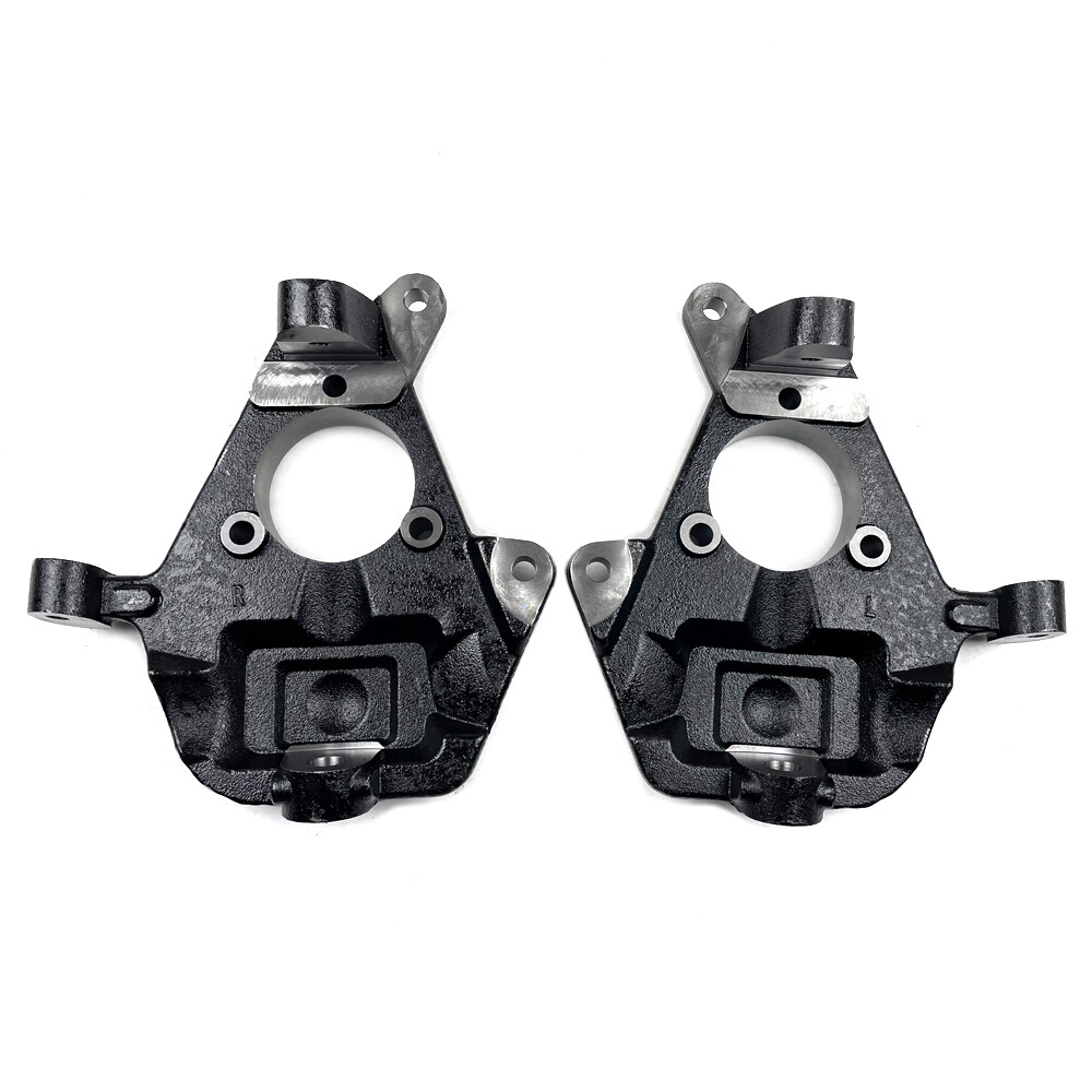 2" Drop Lowering Spindles For 1999-2006 Chevy Silverado  GMC Sierra 1500 2WD 4WD