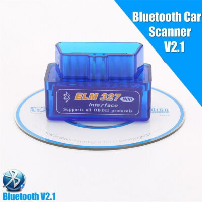 Mini ELM327 Bluetooth V2.1 OBD2 Auto Diagnostic Tool Scanner