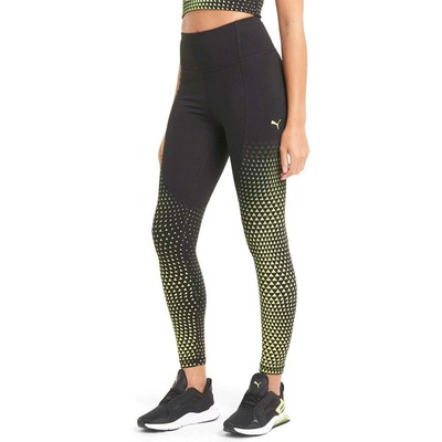 

Puma Digital Print High Waist 78 Тренировочные леггинсы женские размер  520280-51, Черный, Puma Digital Print High Waist 78 Training Leggings