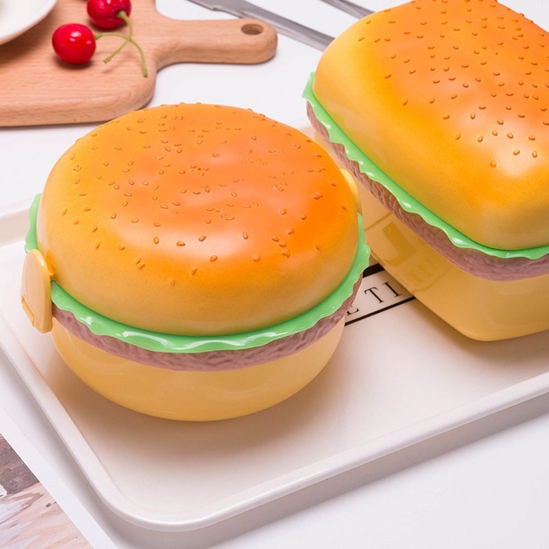 Food Container Bento Lunchbox Double Tier