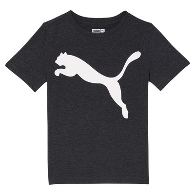 

Черный повседневный топ для мальчиков Puma Core Pack с круглым вырезом и короткими рукавами с графическим принтом, Puma Core Pack Graphic Crew Neck Short Sleeve T-ShirtYouth