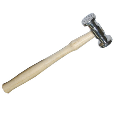 Round Dimples Stripe Texturing Hammer Jewelry Metal Forming 2 Faces Patterns