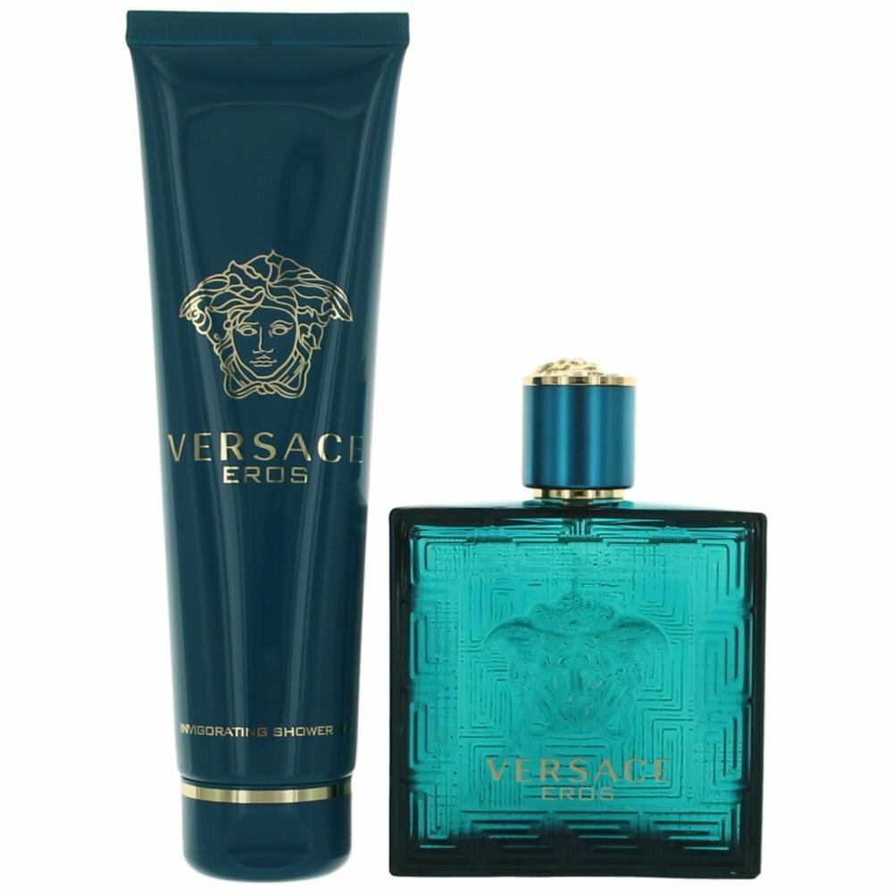VERSACE Eros Eau de Toilette セット　ポシェット付き Versace Eros Men's Fragrance Gift Set - Eau De Toilette