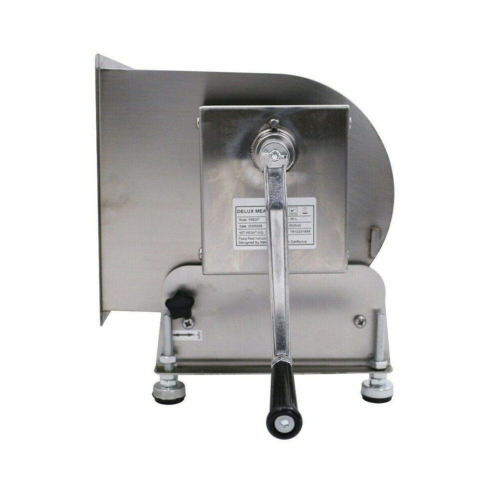 Hakka 30lbs 15 Liter Capacity Tilt Tank Manual Meat Mixers Countertop Machine