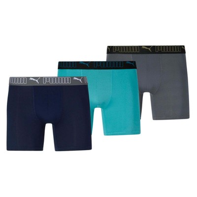 

Мужские трусы-боксеры Puma 3Pack Training Fit Размер  85857601, Grey, Puma 3Pack Training Fit Boxer Brief Underwear