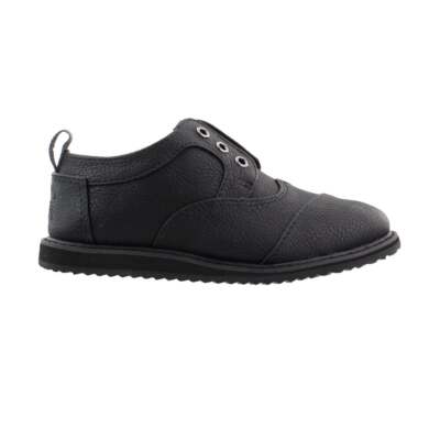 Черная повседневная обувь для мальчиков TOMS Brogue Slip On Kids 10010665