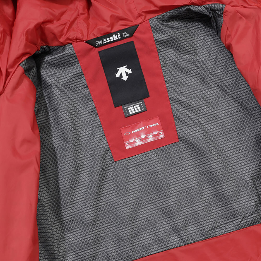 DESCENTE DESCENTE MENS SWISS SKI SHERPA FLEECE JACKET SP323SKT91 RED M-2XL TAKSE