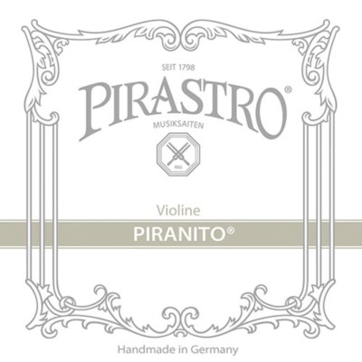 Pirastro Piranito 4/4 Violin Strings Set E-Kgl A Chromesteel, Violin Strings Set