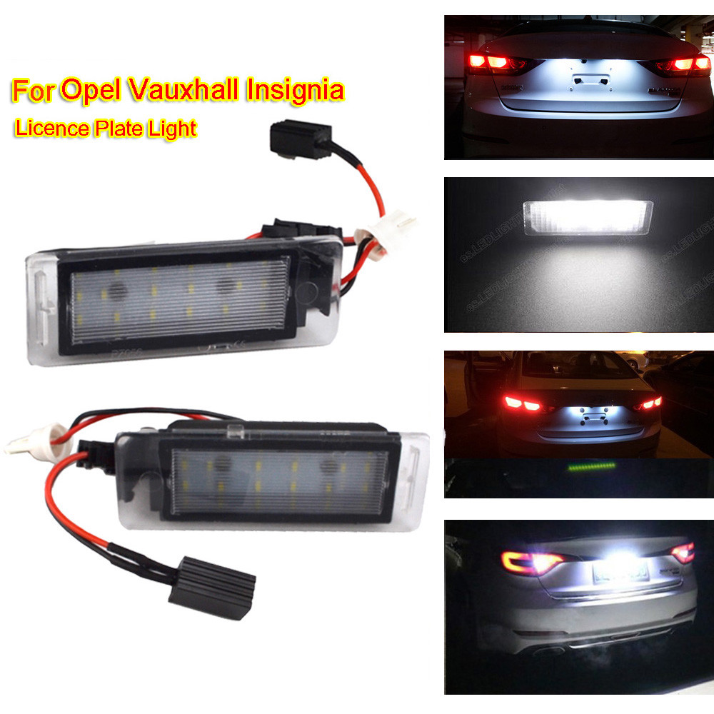 insignia number plate bulb