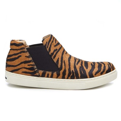 Matisse Harlan Tiger Slip On Женские коричневые кроссовки Повседневная обувь HARLAN-851