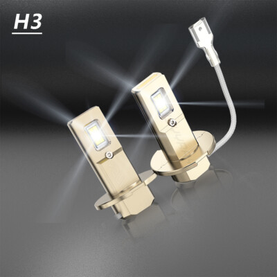 H3 LED Fog Light Bulb Conversion Kit Super Bright White DRL Lamp 6K