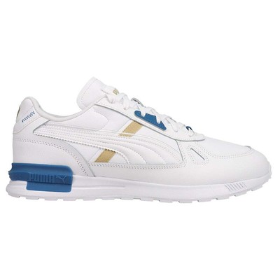 

Мужские белые кроссовки Puma Graviton Pro Lace Up Повседневная обувь 386479-01, Белый, Puma Graviton Pro Lace Up