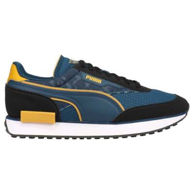 

Puma Future Rider X First Mile Мужские синие кроссовки на шнуровке Повседневная обувь 38163801, Синий, Puma Future Rider X First Mile Lace Up