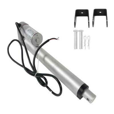 Linear Actuator 12V DC  750N 7.8in(200mm) Push and Pull Tool Silver Color New