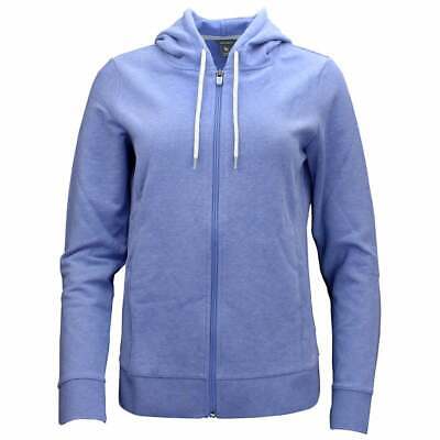 EddieBauer Evergreen Full Zip Hoodie Женская синяя повседневная верхняя одежда 267-496