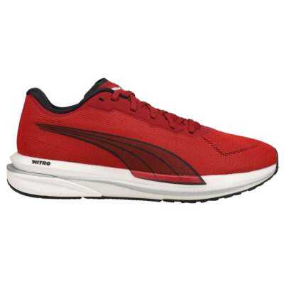 Мужские красные кроссовки Puma Velocity Nitro Running, спортивная обувь 194596-09