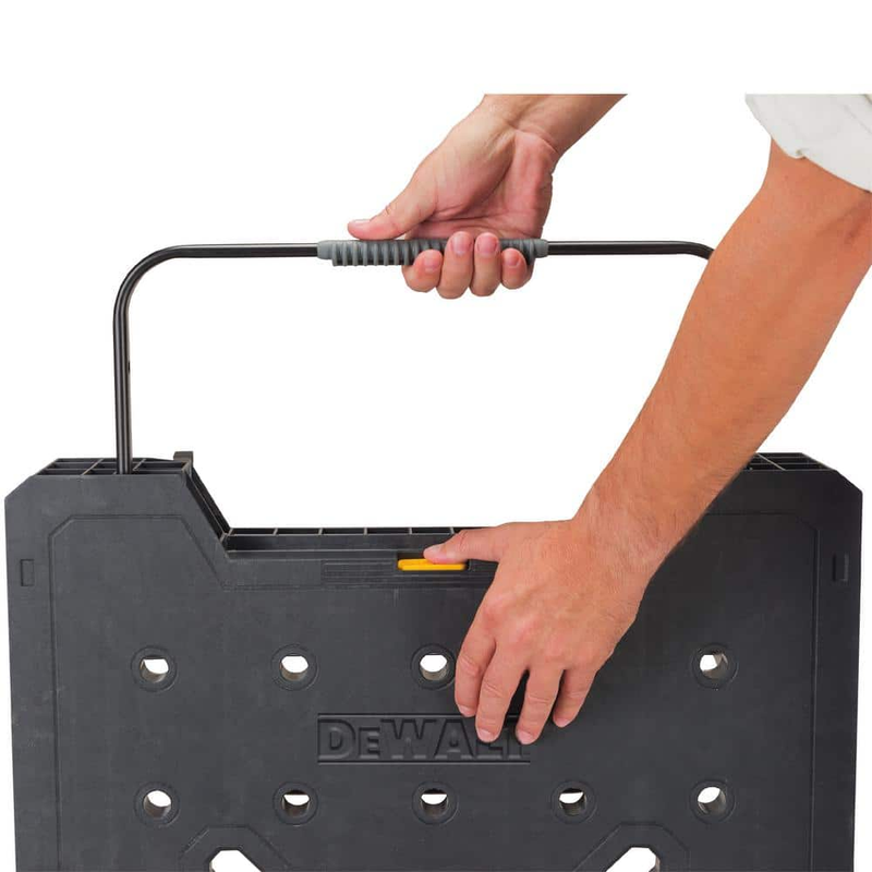 Durable Multi-Purpose  Folding Portable Workbench 33 In. Lightweight Work Space