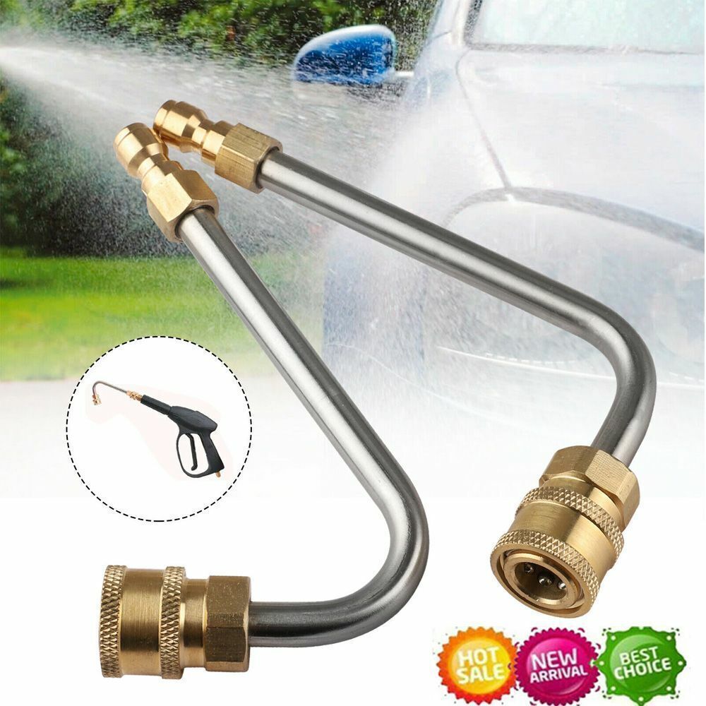 Pressure Power Washer Gutter Cleaner Attachment Lance/Wand 1/4" Quick Connect
