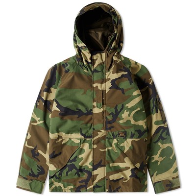 WTAPS ECWCS WOODLAND CAMO 01 JACKET SZ XL GORETEX TETRATEX