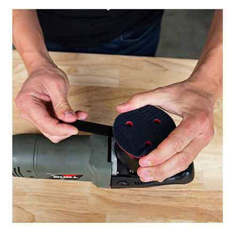 Torq R5 Dual-Action Backing Plate with Hyper Flex Technology, Red (3 Inch)