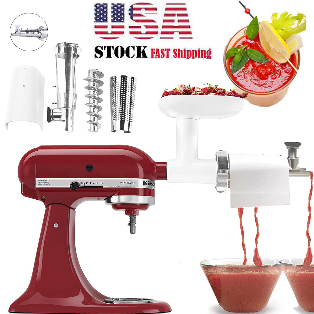Tomato Vegetable Strainer Juicer Attachment Fit For KitchenAid Mixer FGA Plastic